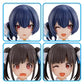 Bandai 2794163 The Idolmaster Shiny Colors 30 Minutes Sisters Option Hairstyle & Face Parts (Chiyoko Sonoda & Rinze Morino) Accessory Kit Set