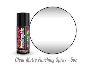 Traxxas 5047 ProGraphix "Matte Finishing Spray" Custom R/C Lexan Spray Paint (5oz) (Clear)