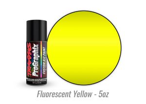 Traxxas 5063 ProGraphix "Fluorescent Yellow" Custom R/C Lexan Spray Paint (5oz)