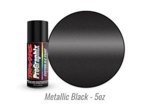 Traxxas 5075 ProGraphix "Metallic Black" Custom R/C Lexan Spray Paint (5oz)