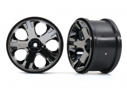 Traxxas 5576A All-Star 2.8" Black Chrome Wheels (2)