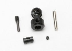 Traxxas 5653 Differential CV output drive (machined steel) (1)/ screw pin (with threadlock) (1)/ cross pin (1)/ drive pin (1)