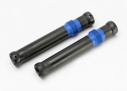 Traxxas 5655 Half shaft set, short (plastic parts only) (internal splined half shaft/ external splined half shaft/ rubber boot) (assembled with glued boot) (2 assemblies)
