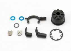 Traxxas 5681 Carrier, differential (heavy duty)/ differential fork/ linkage arms (front & rear)/x-ring gaskets (2)/ ring gear gasket/ bushings (2)/ 6.5x10x0.5 TW