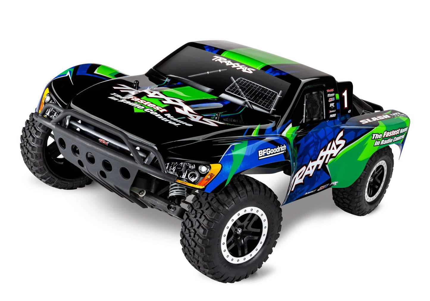 Traxxas 58076-74-GRN Slash VXL 1/10 RTR 2WD Short Course Truck (Green) w/Magnum 272R, TQi 2.4GHz Radio & TSM