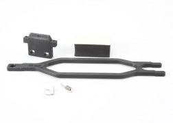Traxxas 5827 Hold down, battery/ hold down retainer/ battery post/ foam spacer/ angled body clip