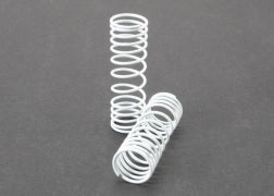 Traxxas 5857 Springs, front (white) (progressive rate) (2)