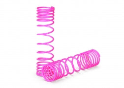 Traxxas 5858P Springs, rear (pink) (progressive rate) (2)