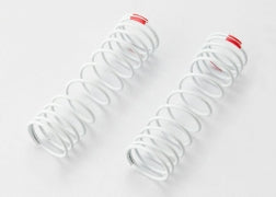 Traxxas 5860 Springs, front (white) (progressive rate) (2) (for Slash big bore shocks)