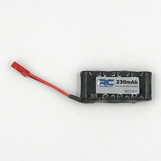 1RC 7007 NiMH Battery, 5 Cell NiMh, 6.0V, 230maH, 1/18 Mid, Spr, EDM, LM