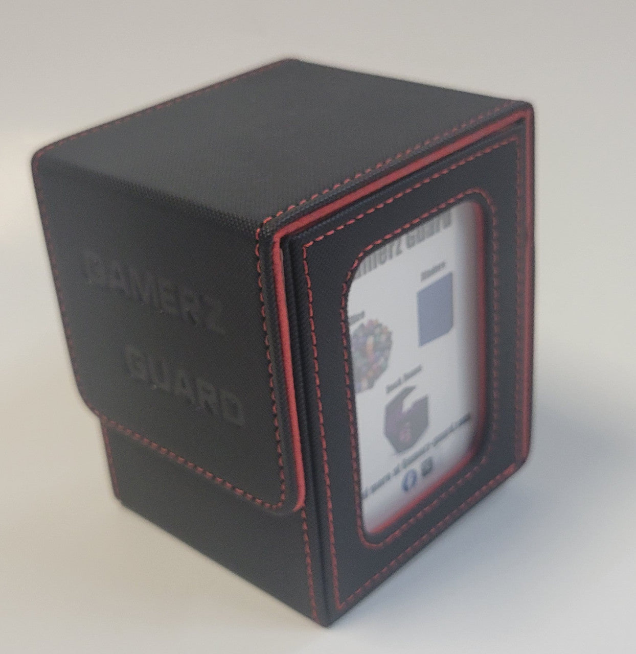 Gamerz Guard DB01503 The Guardian Deck Box Black/Red
