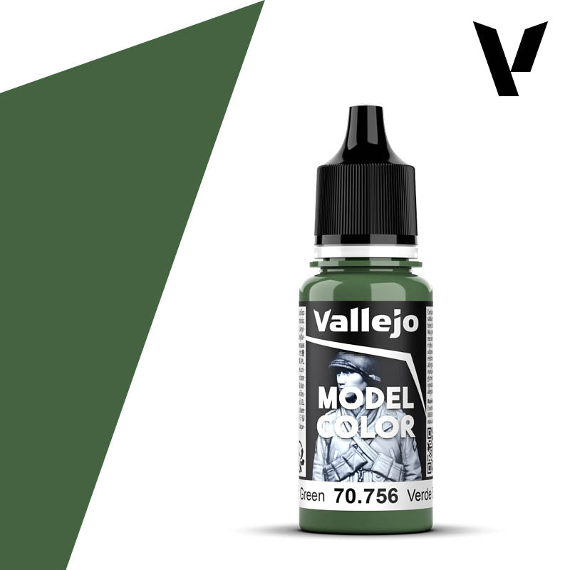 Vallejo Model Color (077) 70.756 Splinter Green 18ml