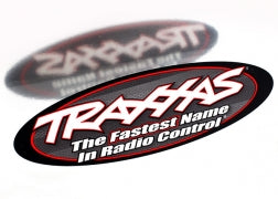 Traxxas 6152 Decal: Traxxas - Oval (9") - Double Sided