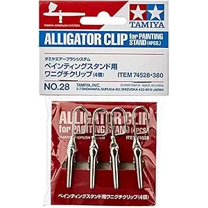 Tamiya 74528 Alligator Clips (can use with Paint/Work Stands)