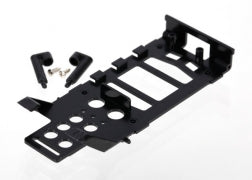 Traxxas 6326 Main frame, battery holder (1)/ canopy mounting posts (2)/ screws (2)