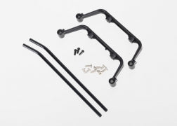 Traxxas 6356 Landing skid set (black-anodized)/ screws (4) (assembled)