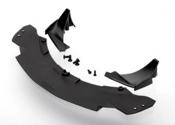 Traxxas 6433 Splitter extension / canards, left and right / 4x12mm CCS (4)/ 3x10mm CC (2)
