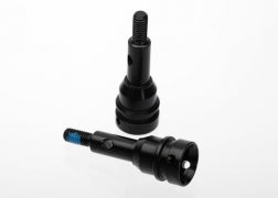 Traxxas 6454 Stub axle, front, 6mm (steel-splined constant-velocity driveshaft) (2)
