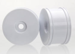 Traxxas 6474 Front Dished Wheels (2) (White)