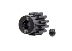 Traxxas 6482X Gear, 12-T pinion ( 1.0 metric pitch) (fits 5mm shaft)/ set screw
