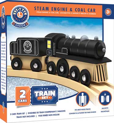 Train Enthusiast Vendors 420174 Lionel(R) Collector's Steam Engine and Coal Car Wood Train Only