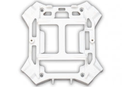 Traxxas 6624A Main frame, lower (white) / 1.6x5mm BCS (self-tapping) (4)