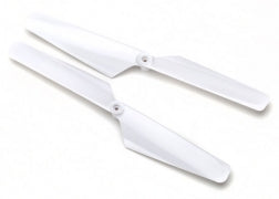 Traxxas 6627 Rotor blade set, white (2)/ 1.6x5mm BCS (2)