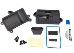 Traxxas 6724 Receiver Box (sealed)/ foam pad/ 2.5x8mm CS (4)/ 3x10mm CS (2)