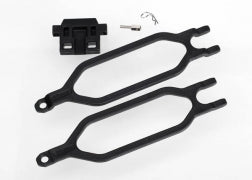 Traxxas 6727 Battery Hold Down (2)/ hold down retainer/ battery post/ angled body clip