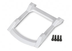 Traxxas 6728A Skid plate, roof ( body) ( white)/ 3x12 CS (4)