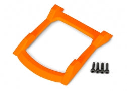 Traxxas 6728T Skid plate, roof ( body) ( orange)/ 3x12 CS (4)