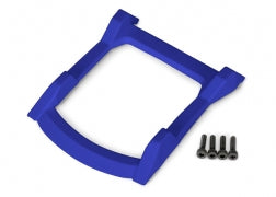 Traxxas 6728X Skid plate, roof ( body) ( blue)/ 3x12mm CS (4)