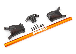 Traxxas 6730A Chassis brace kit, orange (fits Rustler® 4X4 or Slash 4X4 models equipped with Low-CG chassis)
