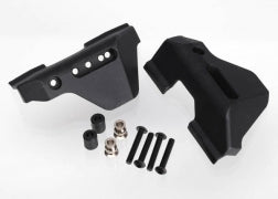 Traxxas 6733 Suspension arm guards, rear (2)/ guard spacers (2)/ hollow balls (2)/ 3X16mm BCS (8)