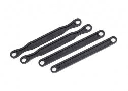 Traxxas 6748-BLK Composite Non-Adjustable Camber Link Set