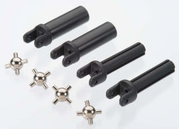 Traxxas 6759 Half shafts, heavy duty (external splined (2)/ internal splined (2))/ metal u-joints (4)