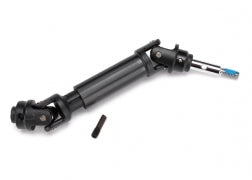 Traxxas 6760 Driveshaft assembly, front, heavy duty (1) (left or right) (fully assembled, ready to install)/ screw pin (1)