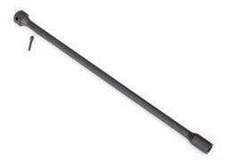 Traxxas 6767 Driveshaft, center, plastic, (black)/ screw pin