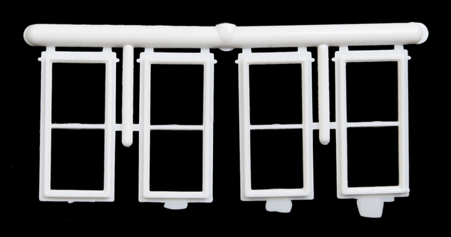 Micro Engineering 80068 HO Windows -- 2-Pane, 28 x 64" (8)