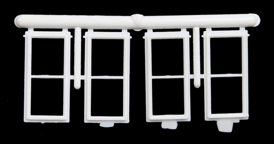 Micro Engineering 80068 HO Windows -- 2-Pane, 28 x 64" (8)