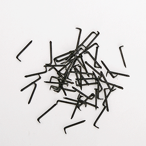 Micro Engineering 30106 Blackened Metal Spikes -- Small 1/4" Long