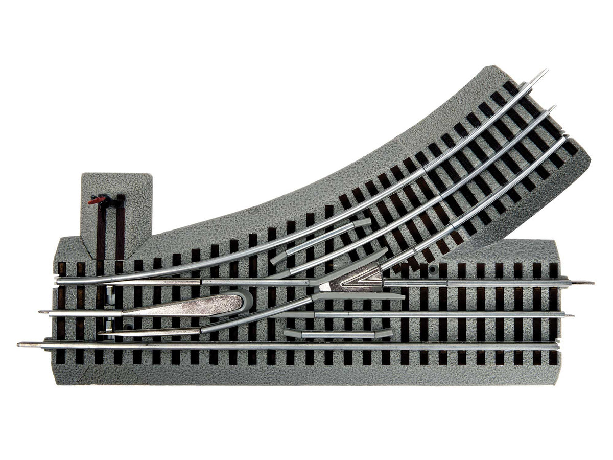 Lionel 681252 O-31 FasTrack Manual Left-Hand Switch
