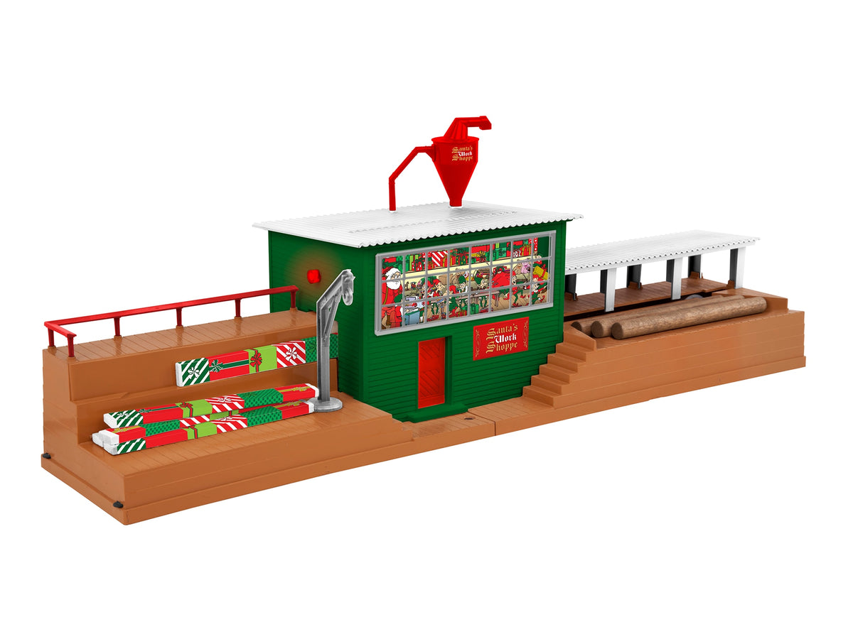 Lionel 682050 O Cmd Control Santas Workshop Sawmill/Plug-Ex-Play