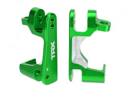 Traxxas 6832G Caster blocks ( c-hubs), 6061-T6 aluminum ( green- anodized), left & right