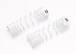 Traxxas 6858 Springs, rear (white) (progressive rate) (2)
