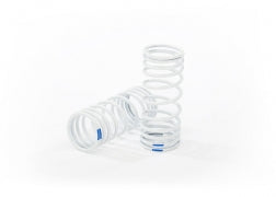 Traxxas 6864 Springs, front (progressive, +20% rate, blue) (2)
