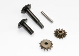 Traxxas 6883 Gear set, center differential (output gears (2)/ spider gears (2)/ spider gear shaft)