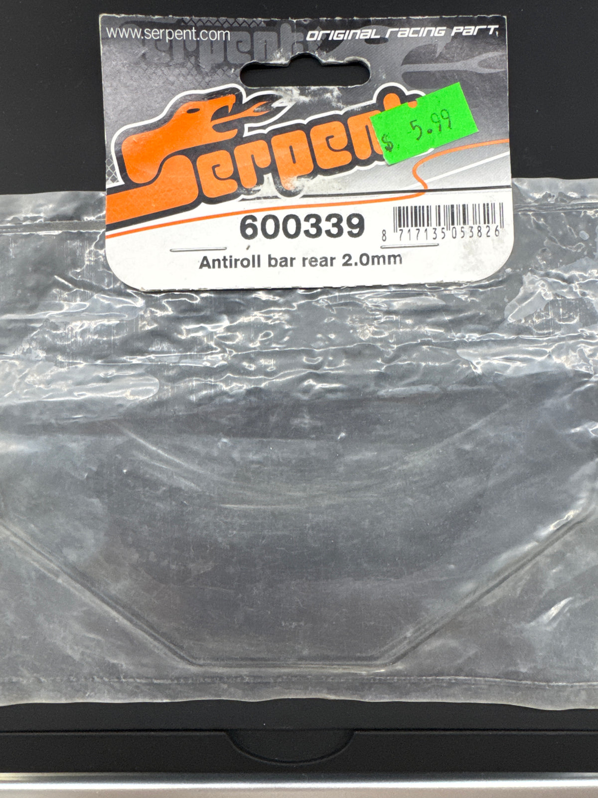 Serpent 600339 Antiroll bar rear 2.0mm