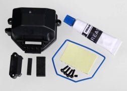 Traxxas 7024X Box, receiver (sealed)/ wire cover/ foam pads, upper & lower/ silicone grease/ 2.5x8 CS (4)/ 3x4 GS (1)