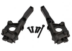 Traxxas 7030X Bulkhead, front (left & right halves)/ 3x10mm BCS (4)/ 2.5x23mm CS (1)